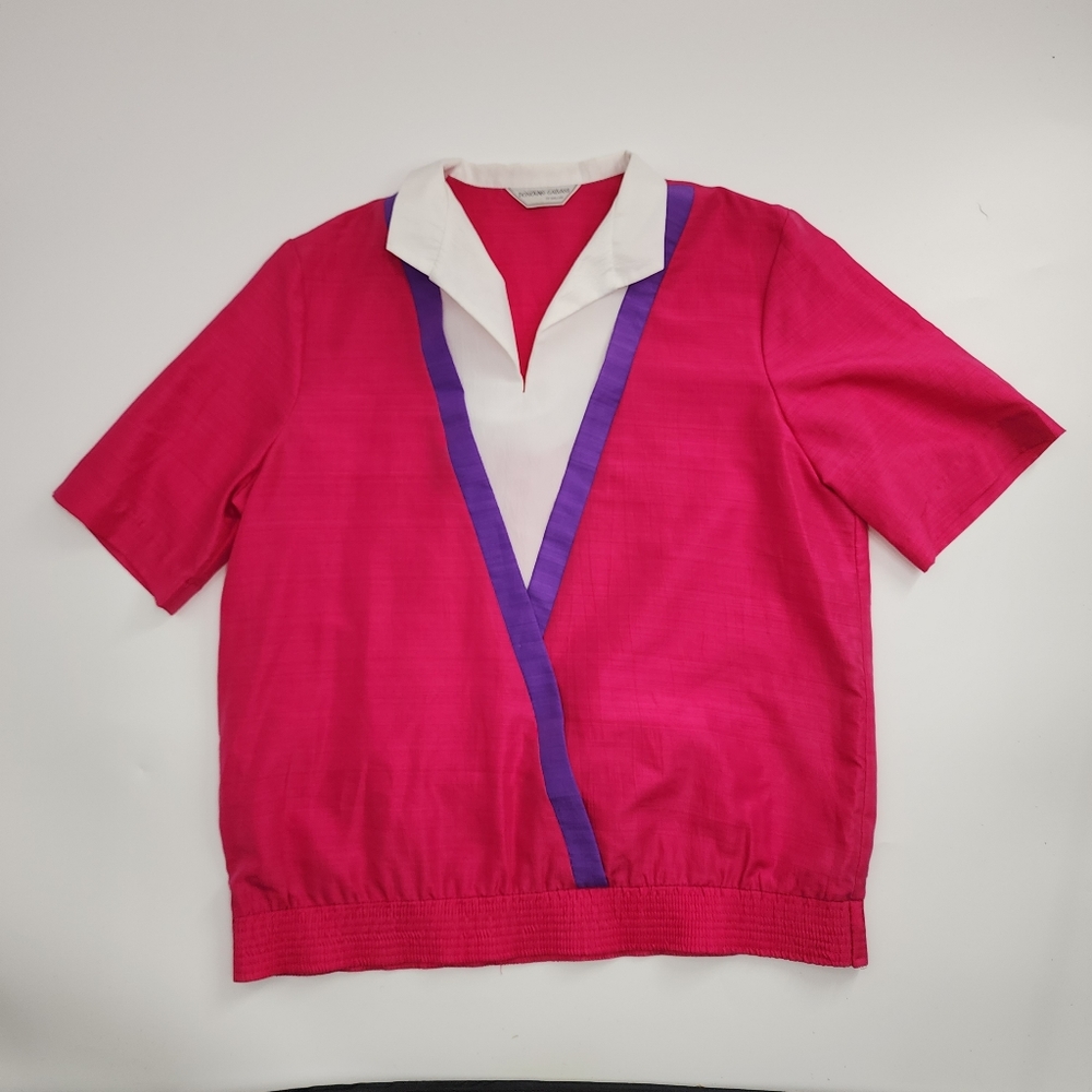 Donovan‎ Galvani Of Dallas Vintage Pink 80s BlouseVery good condition